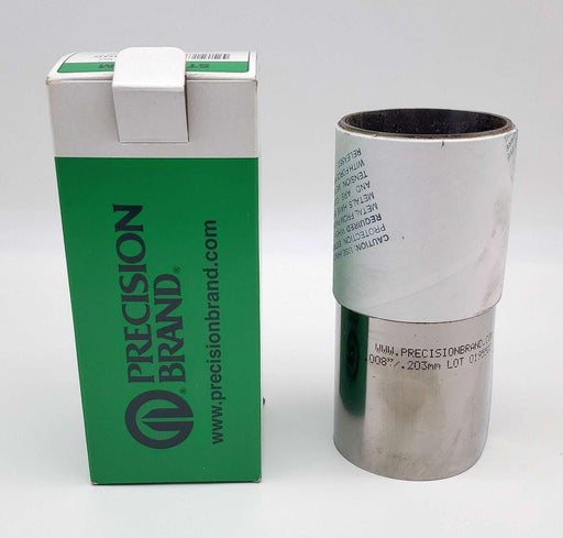 6" x 100" Steel Shim .008 Gauge .203MM Cold Rolled Precision Brands 16A8 / 16395 1