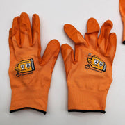 TenActiv S18TAGOFN Work Glove Sz 11 2XL Hi Vi Orange 18Ga Foam Nitrile 2 Pairs 3