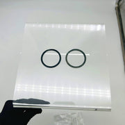 Smalley EH-37 Spiral Retaining Ring SAE 1070-90 Carbon Steel Oil Dipped Lot of 2 8