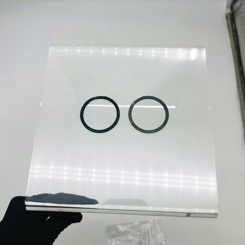 Smalley EH-37 Spiral Retaining Ring SAE 1070-90 Carbon Steel Oil Dipped Lot of 2 8