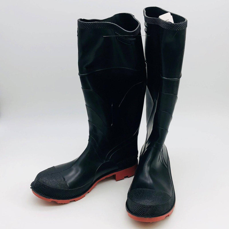 Onguard GPB-169 Work Boot Size 9 Steel Toe Cleated Outsole Black PVC 16in 1