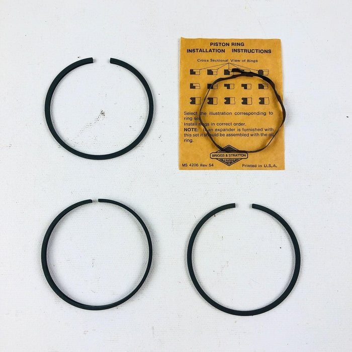 Briggs and Stratton 295657 Piston Rings Standard OEM NOS Replaced 294232 Snapper 10