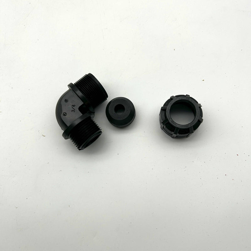 Thomas & Betts 4970NM Strain Relief Cord Connector 3/4" 90 Degree Non Metal 10pk 7