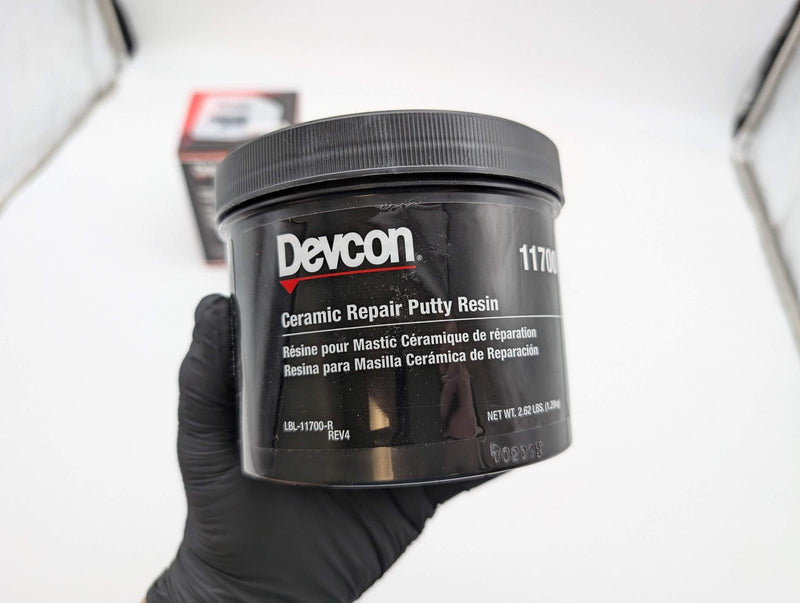 Devcon 11700 Ceramic Repair Putty Kit 2 Component 3lbs Alumina-Filled Epoxy 2