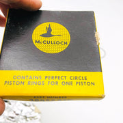 McCulloch 28455 Piston Ring Set Standard for Chainsaw OEM New Old Stock NOS Open 11