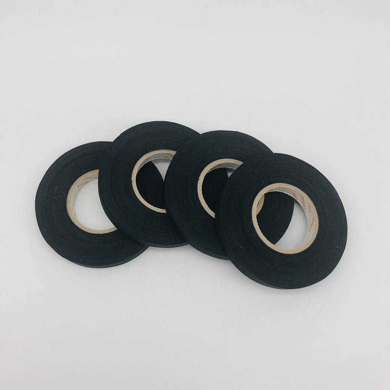 4x Certoplast 514 Pressure-Sensitive Adhesive Tape Fabric 9mm x 25m Wiring Cable 8