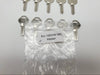 10x Ilco 1092VM / M5 Key Blanks For Master Lock Nickel Plate Over Brass NOS 4