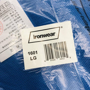 Ironwear 1601 Disposable Coverall Sz Large Flame Resis SMS Polypropylene 25/case 3