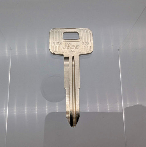 10x Ilco X192 B72 Key Blanks for 1989-1992 Geo Prizm Vehicles Nickel Plated 1
