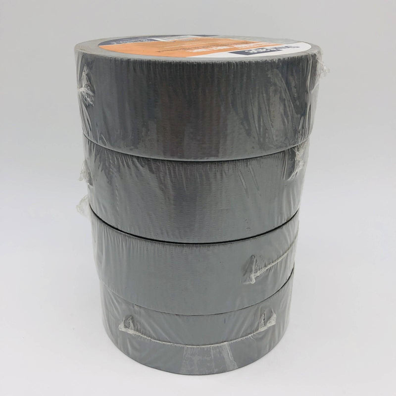 Shurtape 152303 Duct Tape PC593 Silver 48mm X 55m 8 Mil General Purpose 4 Rolls 8