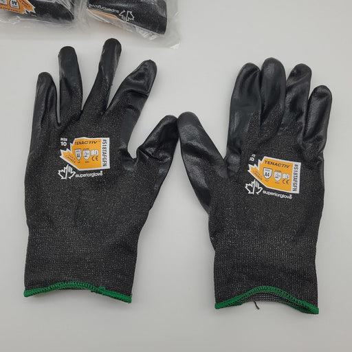 TenActiv ESD A4 Cut Resistant Gloves XL Nitrile Dipped S18TAFGFN 3 Pairs 2