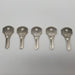 5x Ilco 1000 XK Key Blanks For Some Corbin Desk Locks Nickel Plated 3