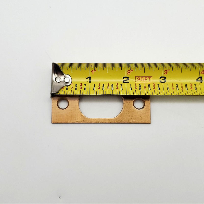 2x Schlage 10-001 612 Standard T Strikes Satin Bronze 1-1/8" Lip w/ Dust Boxes 4