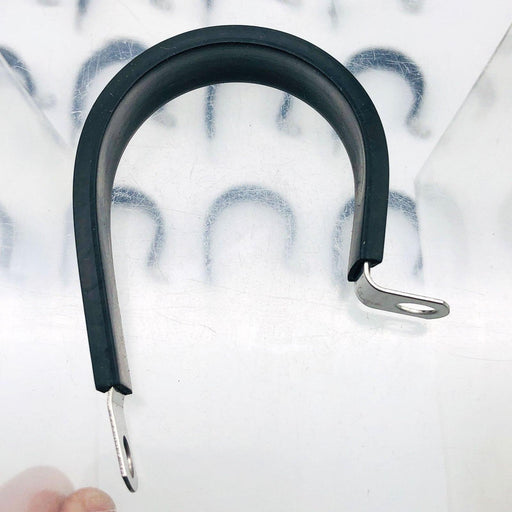 20x Umpco S325SSG24 Cable Clamp 1-1/2" Stainless Steel 1/2" Wide Partial EPDM 1