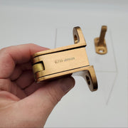 Glynn Johnson Door Holder & Stop Satin Bronze W43X 2-1/4"L USA Made NOS 2