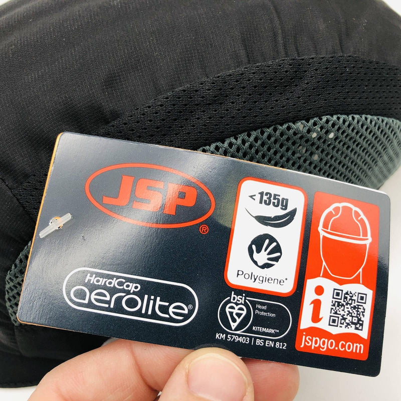 PIP 282-AEM130-11 Bump Cap HardCap Aerolite Micro Brim Black Non Ansi Adjustab 3