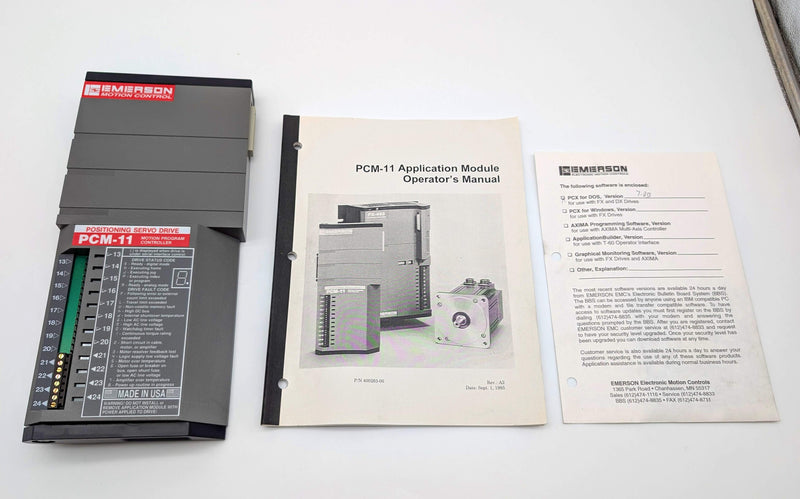 Emerson PCM-11 Motion Program Controller Module for EMC FX Servo Drives