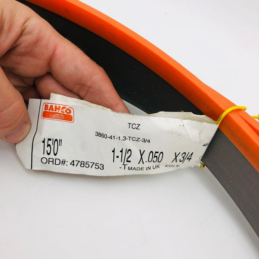 Bahco 3860-TCZ-41-1.3 Band Saw Blade 15FTX1-1/2X050 3/4TPI Carbide Multi Chip 2