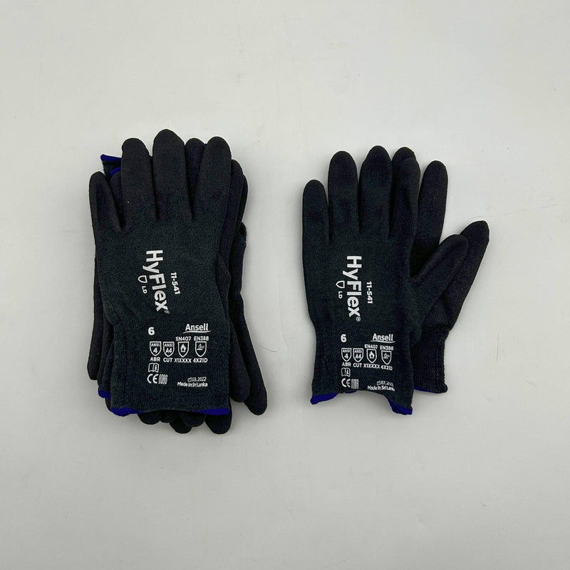 Ansell HyFlex 11541 Cut Resistant Glove 6.0 Extra Small A4 Nitrile 18-G 5 Pairs 6