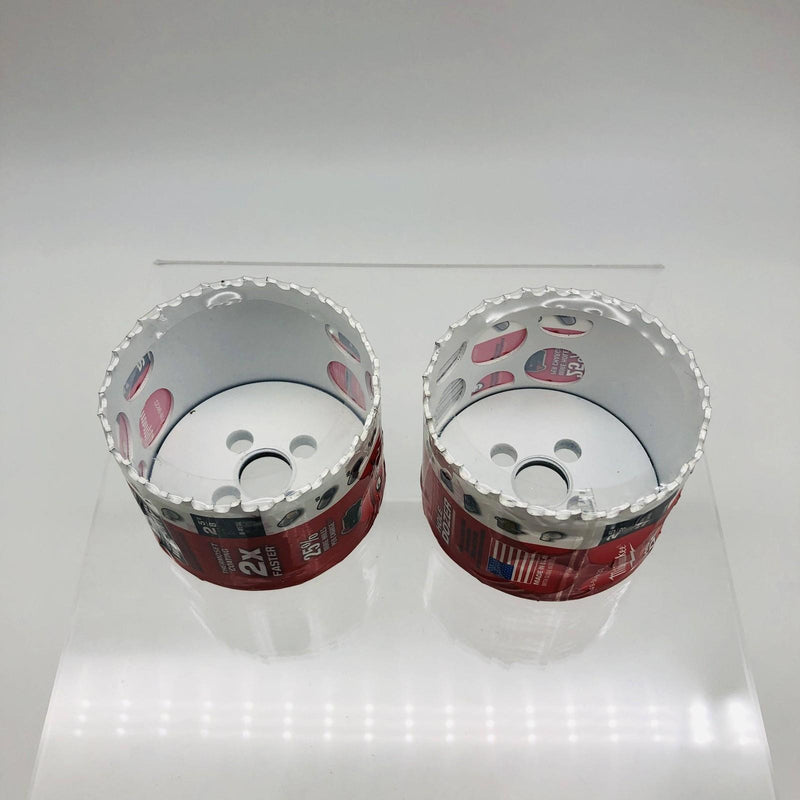 Milwaukee 49-56-9633 Hole Saw 2-5/8in Ice Harden Hole Dozer Bi-Metal 3.5 TPI 2pk 10