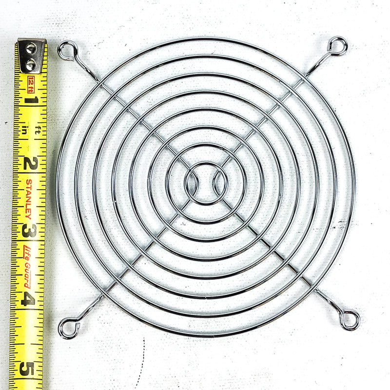 Rosenberg Fan Finger Guard 120MM Chrome Metal Computer PC Grill FGN120-4 5pk 4