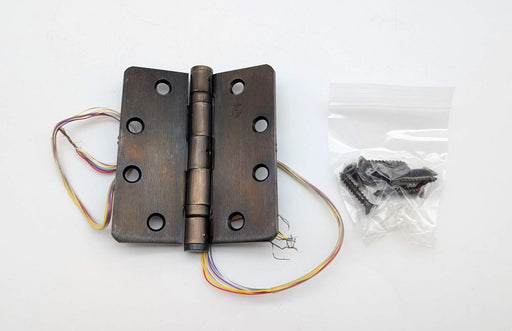 Hager BB1191 ETW-8 Electric Hinge 4.5" x 4" Oiled Bronze Non Removable Pin 1
