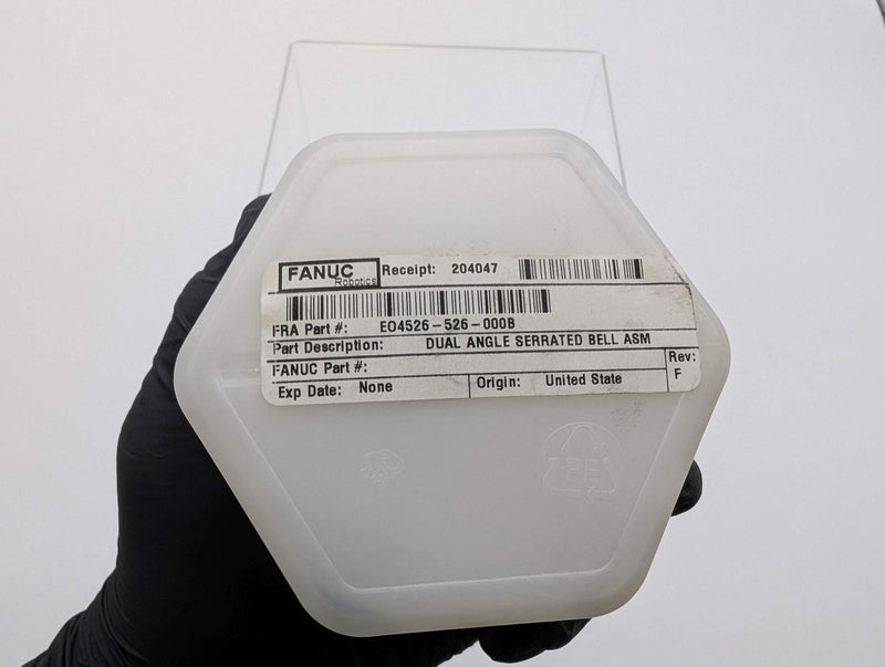 Fanuc EO4526-526-000B Dual Angle Serrated Bell Cup for Paint Robot 4