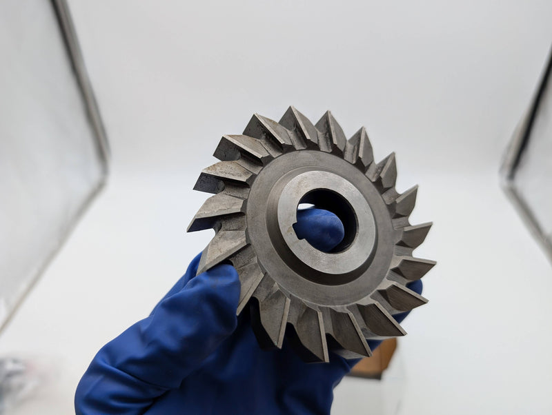 Brown & Sharpe Side Milling Cutter 4" Diam 5/8" Wide 1" Arbor Hole 2