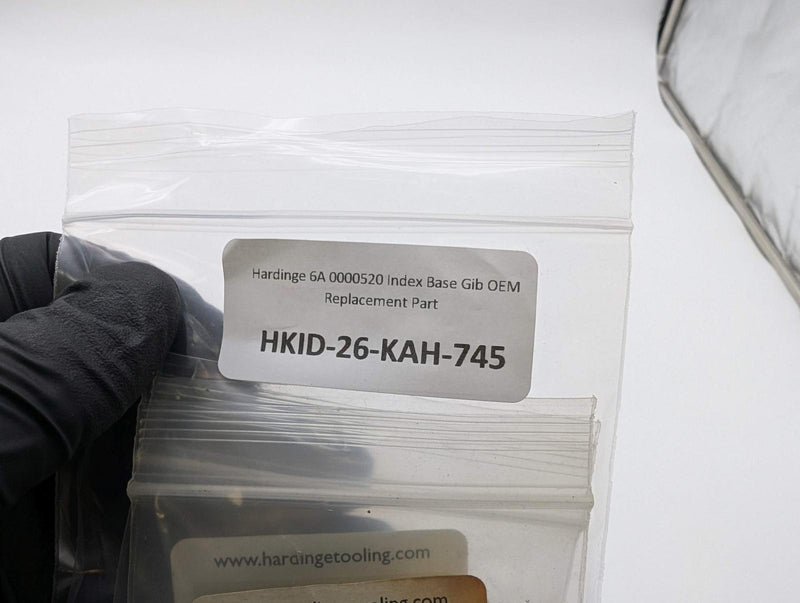 Hardinge 6A 0000520 Index Base Gib OEM Replacement Part