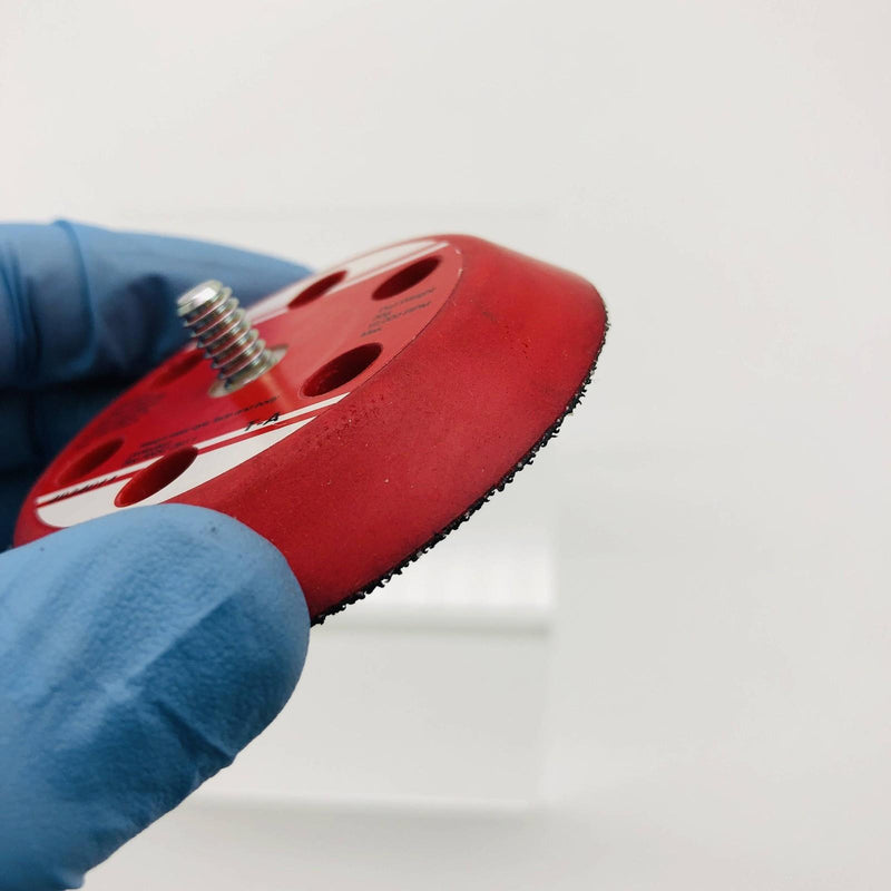 Starcke 4934011-B Sander Back-up Pad 3in Low Pro 1/4-20 Thread Hook and Loop 5