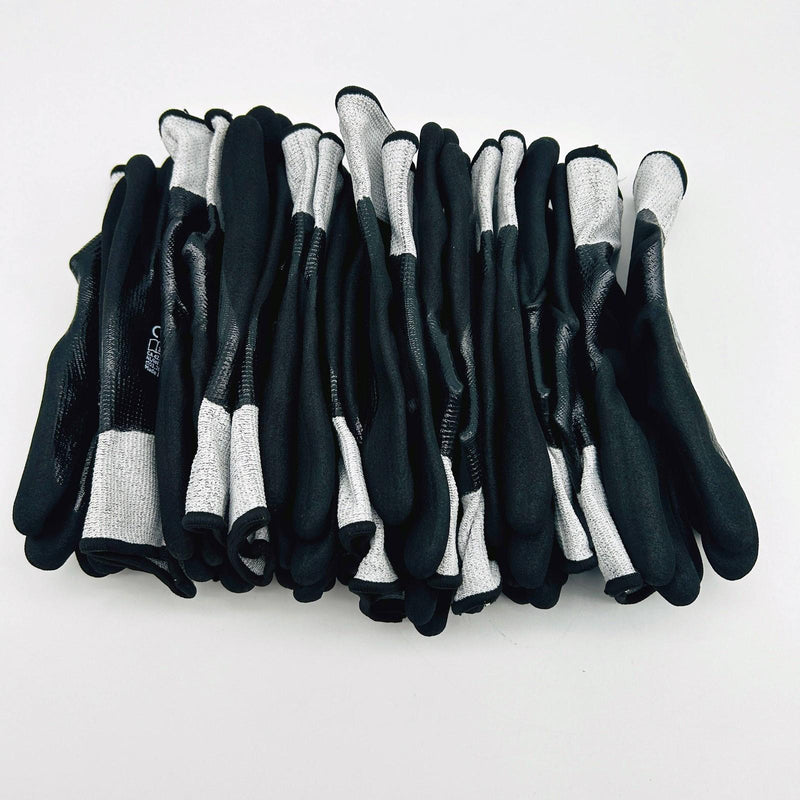 Ansell Edge 48-929 Cut and Oil-Resistant Gloves Size 10 XL Nitrile Coat 12 Pairs 8