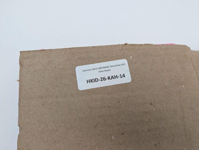 Siemens 6SC6-508-0AA02 Simodrive 650 Drive Board 6