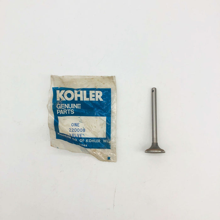 Kohler 220008 Valve OEM New Old Stock NOS Superseded to 220008-S Open 8