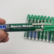Dykem Brite Mark 40 Green Paint Marker Medium Tip Valve Action 40004 Pack of 12 6