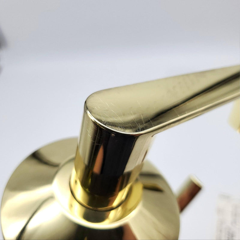 Falcon Door Lever Classroom Lock Bright Brass 2-3/4" Backset Z561D 9