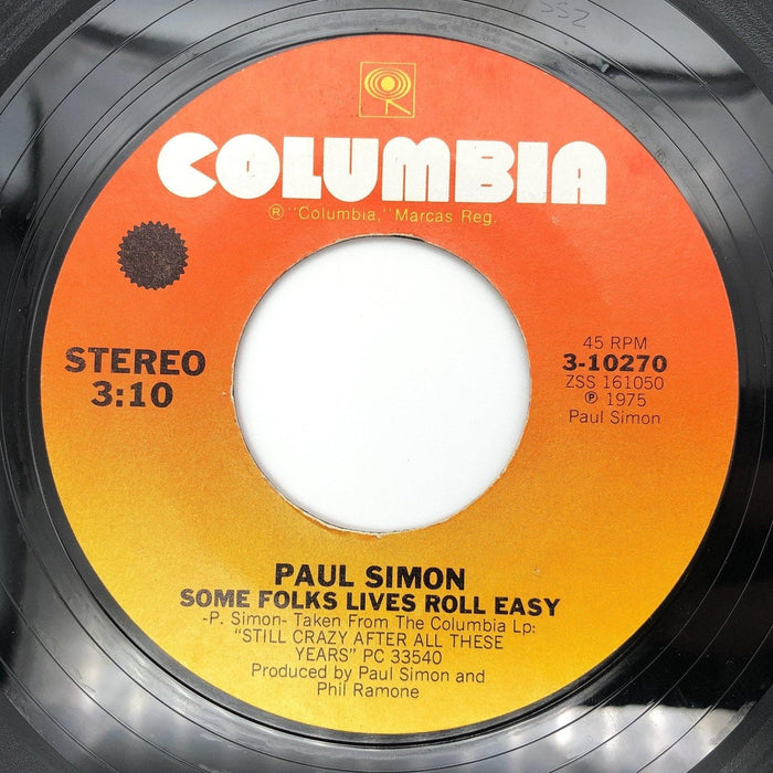 Paul Simon 50 Ways to Leave Your Lover Record 45 Single 3-10270 Columbia 1975 4