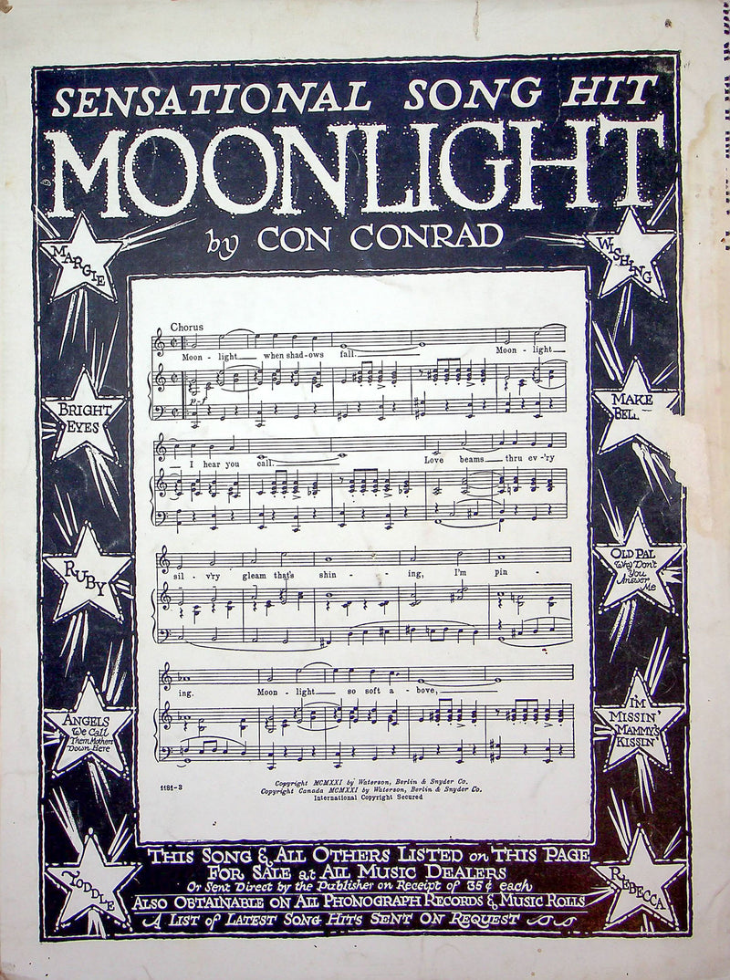 Sheet Music Toddle Paul Biese Frank Westphal Jimmy Steiger 1921 Piano Song 3