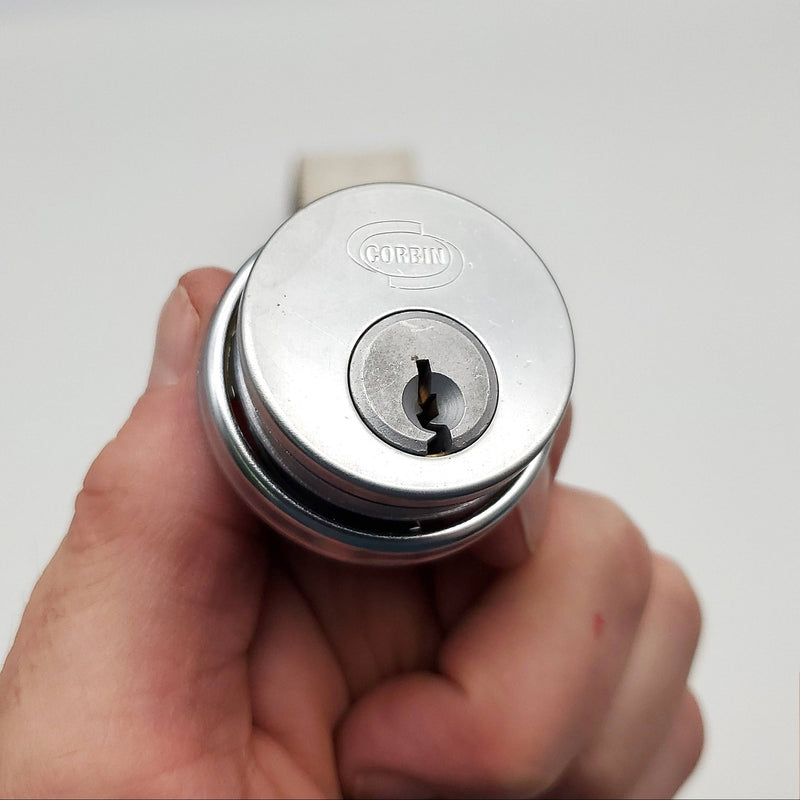 Corbin Mortise Cylinder 5253 Satin Chrome US26D 1-1/4" Length M63042 Keyed NOS