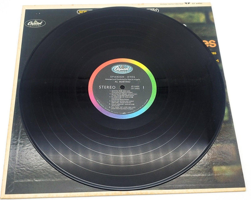 Al Martino Spanish Eyes 33 RPM LP Record Capitol Records 1972 ST 2435 5