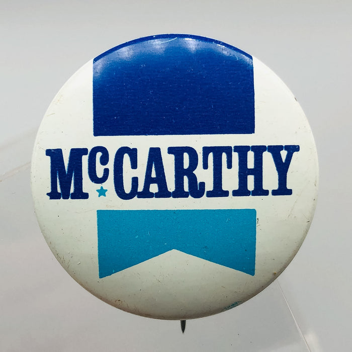 McCarthy Button Pin 1.31" Vintage Political Campaign US Senator Eugene E. Horn 9