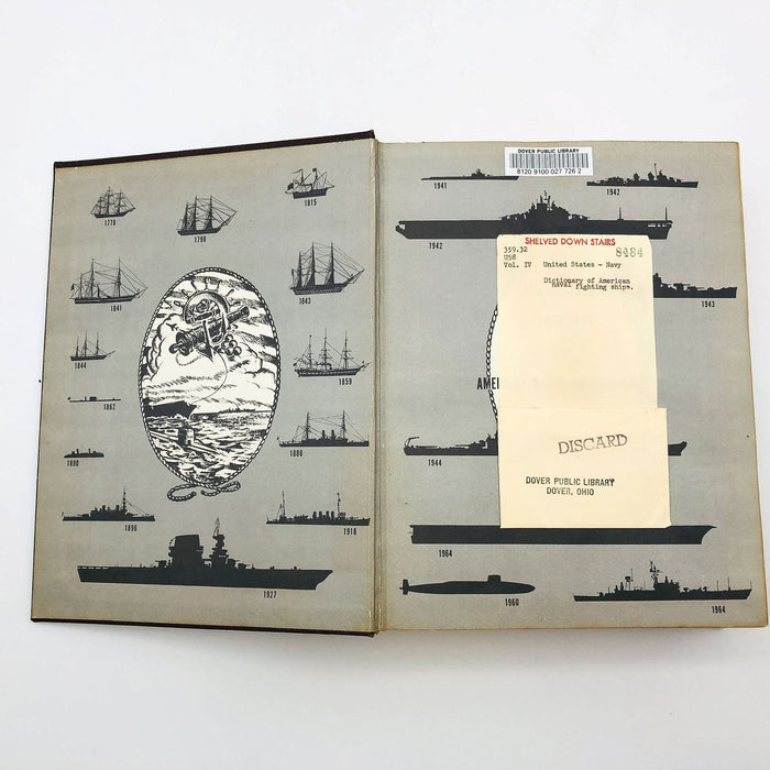 American Naval Fighting Ships Vol 4 L-M Hardcover Naval History Division 1969 7