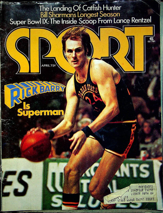 Sport Magazine April 1975 Vol 60 #4 Rick Barry, Bill Sharman's Longest Season