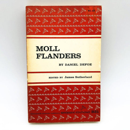 Moll Flanders Paperback Daniel Defoe 1959 Virginia Marriages Liaisons Seduce Cp1 1