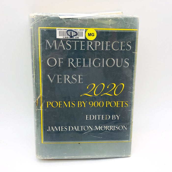 Masterpieces Of Religious Verse Hardcover James Dalton Morrison 2020 Poems Ex Li 1