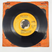 Elvis Presley I Really Don't Want To Know Single Record RCA 1971 w/ Pic Sleeve 3
