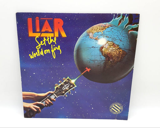 Liar Set The World On Fire 33 RPM LP Record Bearsville 1978 BRK 6982 PROMO 1