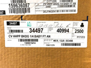 1/4" Slit Split Convoluted Tubing 2500 Feet Delfingen CV HHPP BKDG Baby FT AN 6