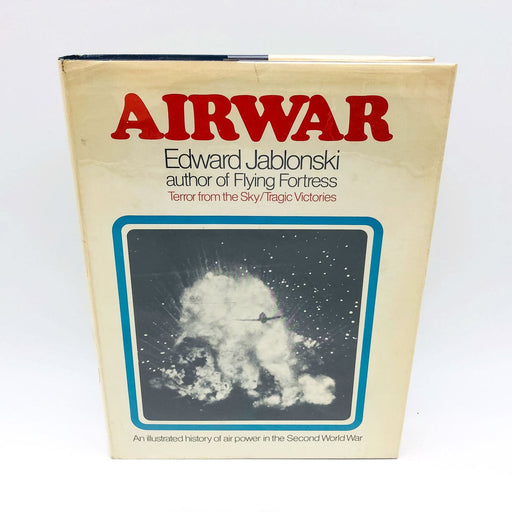 Airwar 1 Hardcover Edward Jablonski 1971 Book Club Edition WW2 Pearl Harbor DDay 1