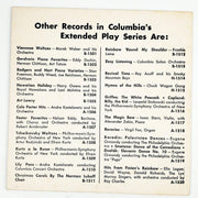 Ken Griffin At The Hammond Organ Record 45 RPM EP B-1522 Columbia 2