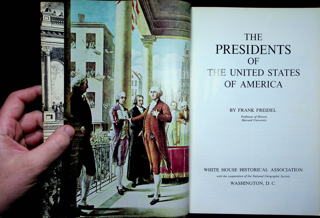 The Presidents Of The United States Of America Paperback Frank Freidel 1964